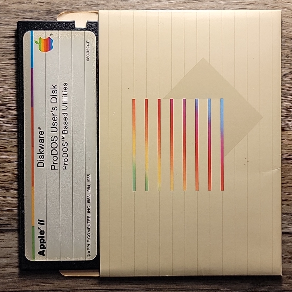 Apple II Diskware ProDOS User's Disk Utilities